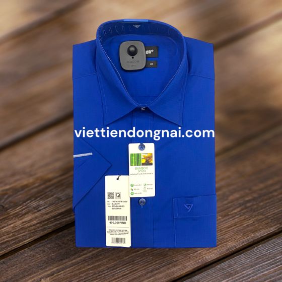 Aó tay ngắn vạt ngang