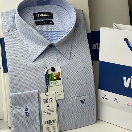 SƠ MI TAY DÀI VIỆT TIẾN