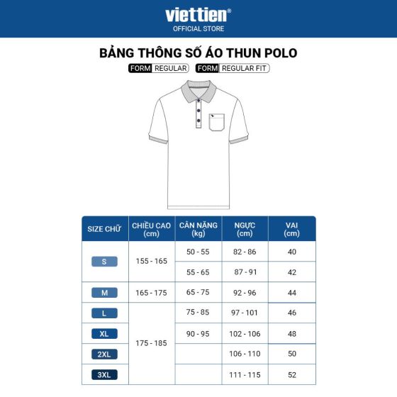 ÁO THUN NAM VIỆT TIẾN 