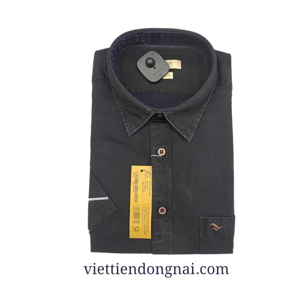 SƠ MI TAY NGẮN VẠT NGANG VIỆT TIẾN